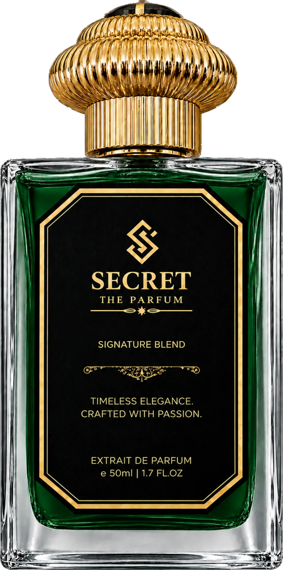 Unisex fragrance bottle