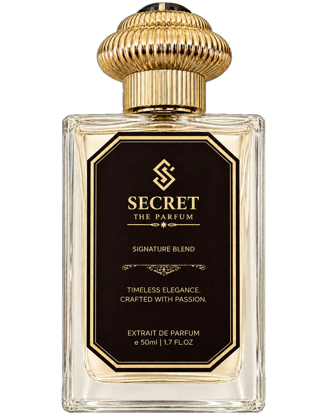 Musk fragrance bottle