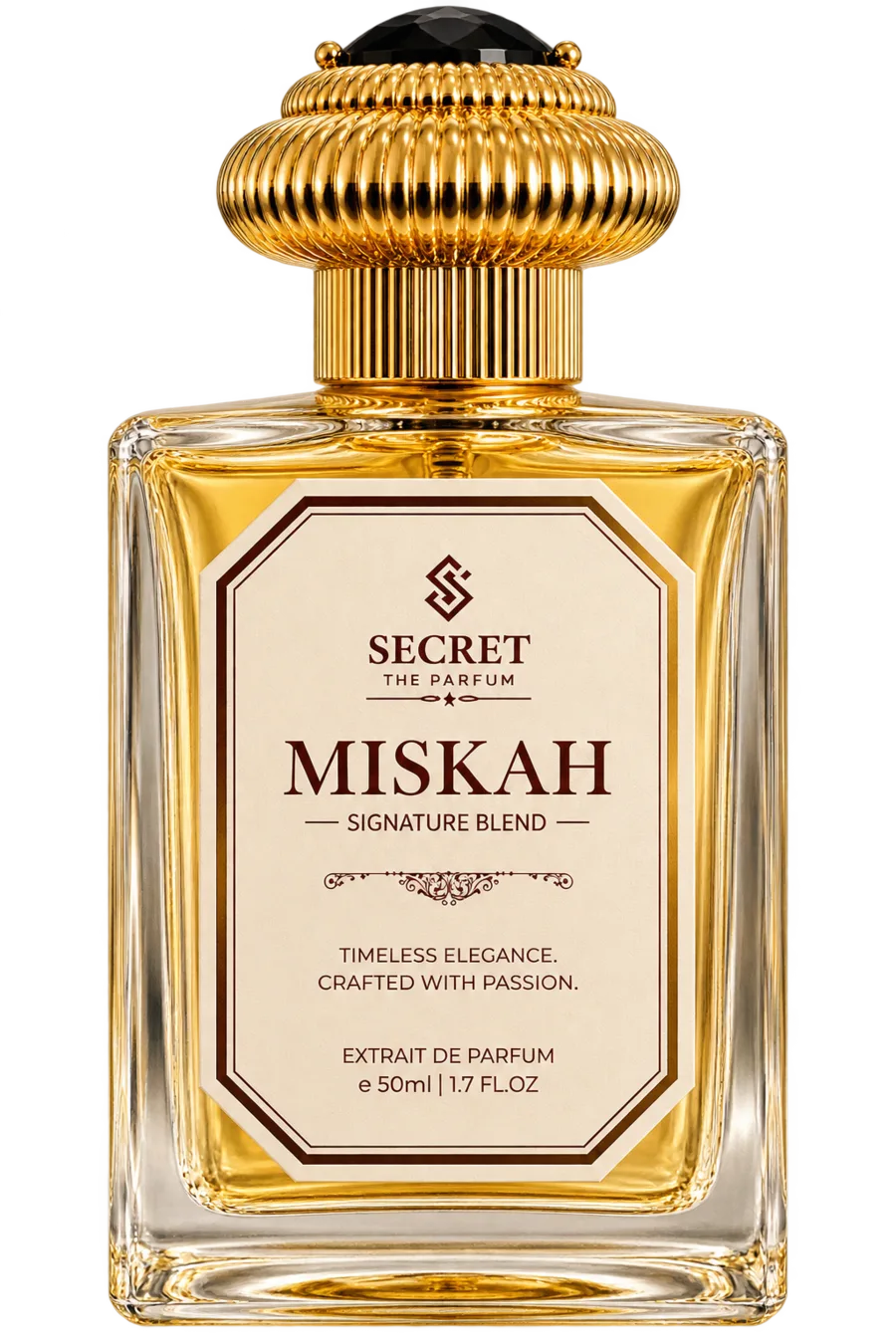Signature fragrance bottle