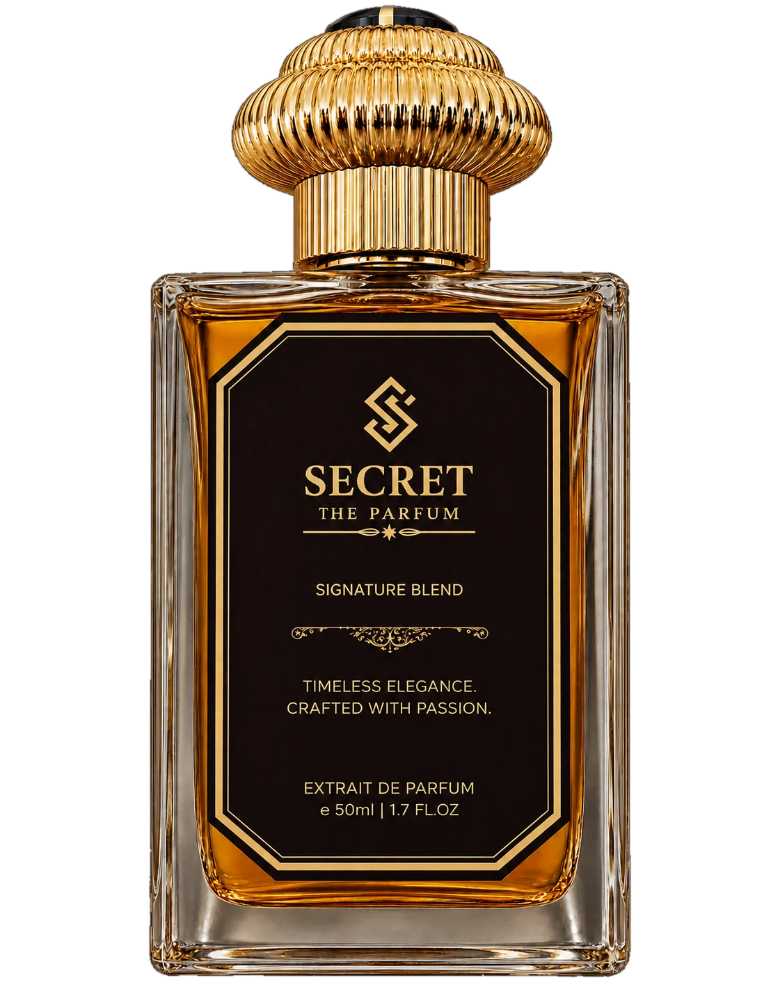 Oud fragrance bottle